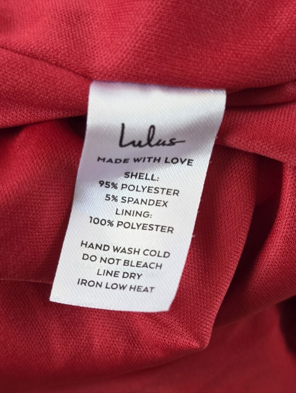 Lulu's One-Shoulder Ruched Red Midi Dress - Picture 8 of 8